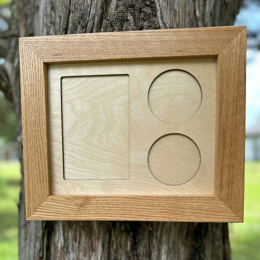 8x10 Horse Medal Display in Natural